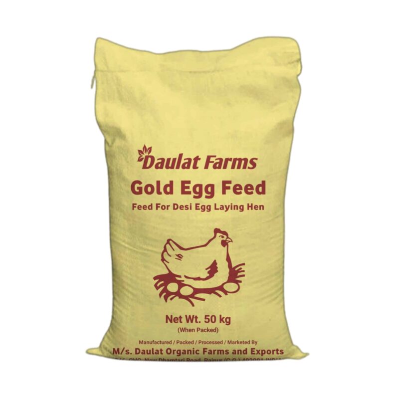 Daulat Farms Gold Egg Feed (Desi Layer Feed) - 50Kg Bag